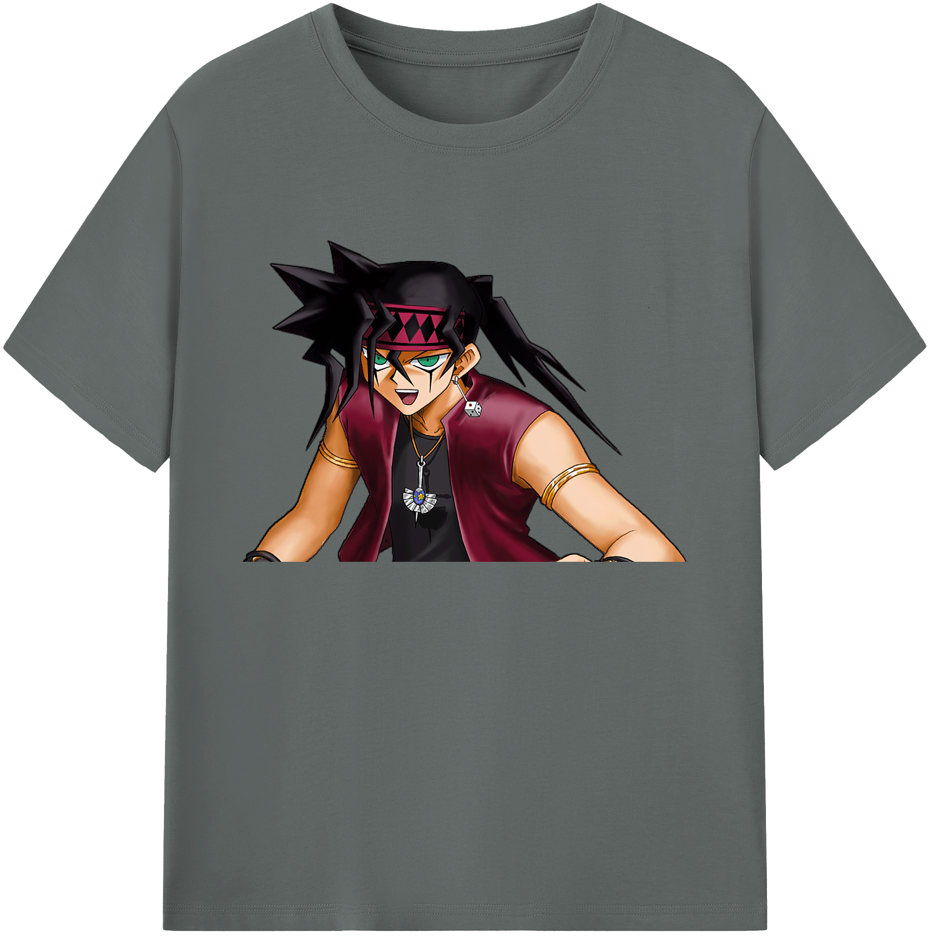 （画像用） 遊☆戯☆王 Yu-Gi-Oh! 綿100％ メンズ半袖Tシャツ｜肌触りやわらか＆通気性